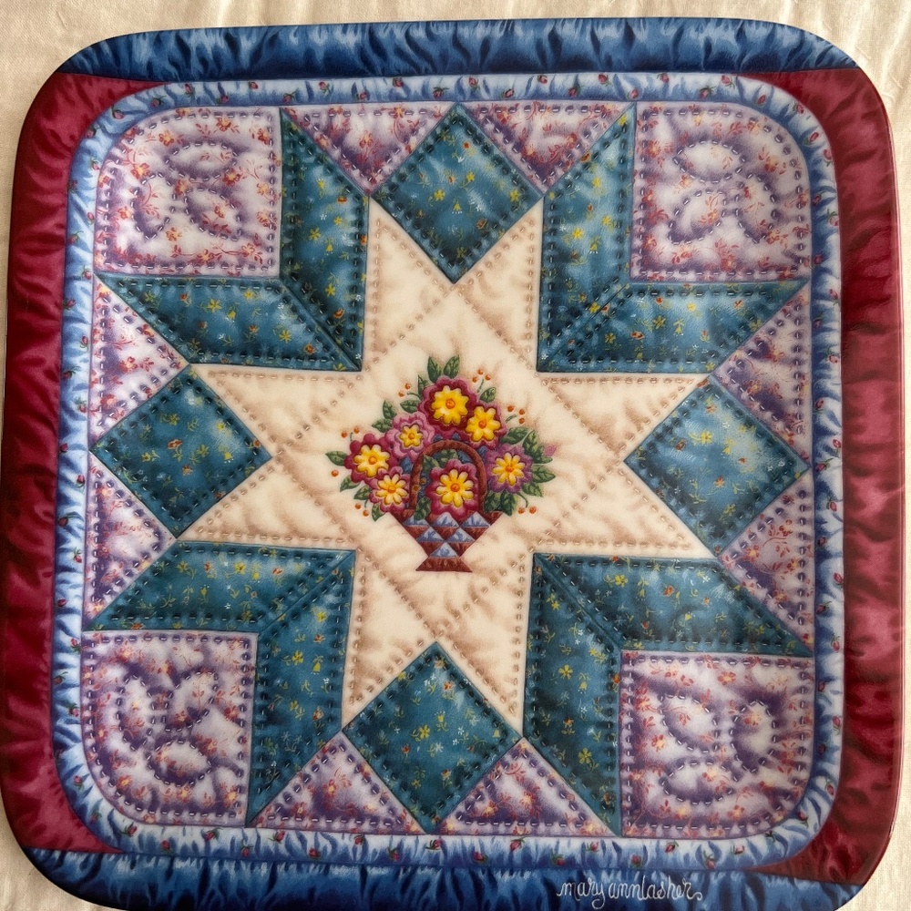 Bradford Exchange Collectible Plate "Starburst"